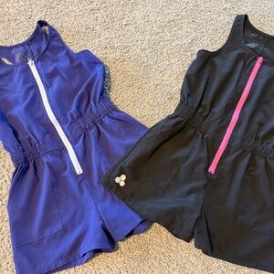 Kids overall shorts (set of 2)